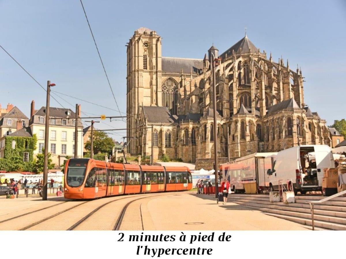 Le Myanmar - Hyper Centre - Parking - 4P Apartamento Le Mans Exterior foto